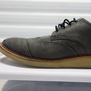 Toms Grey mens size 8